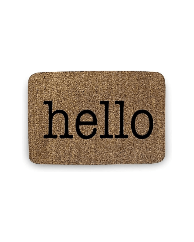 Hello Doormat Child-Sized for Swingset/Playhouse